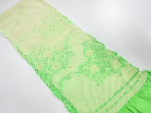 SILK Tie-dye obiage for furisode
